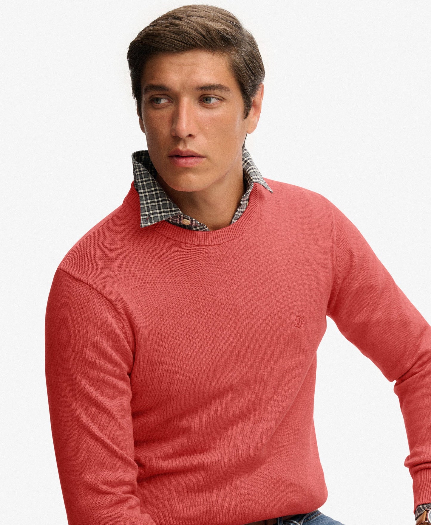 Essentials Cotton Jumper | Candy Pink