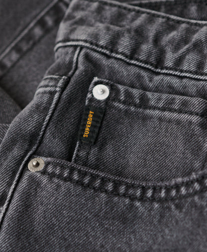 Straight Shorts | Wisconsin Washed Black
