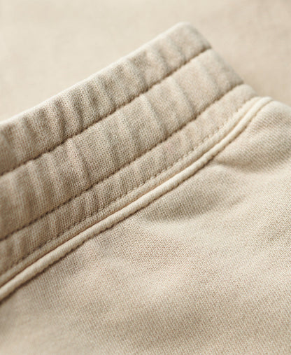 Contrast Stitch Cargo Short | Washed Pelican Beige