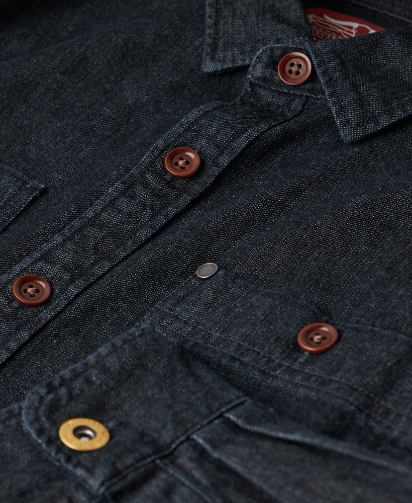 Merchant Store -  Denim Overshirt | Rinse Wash