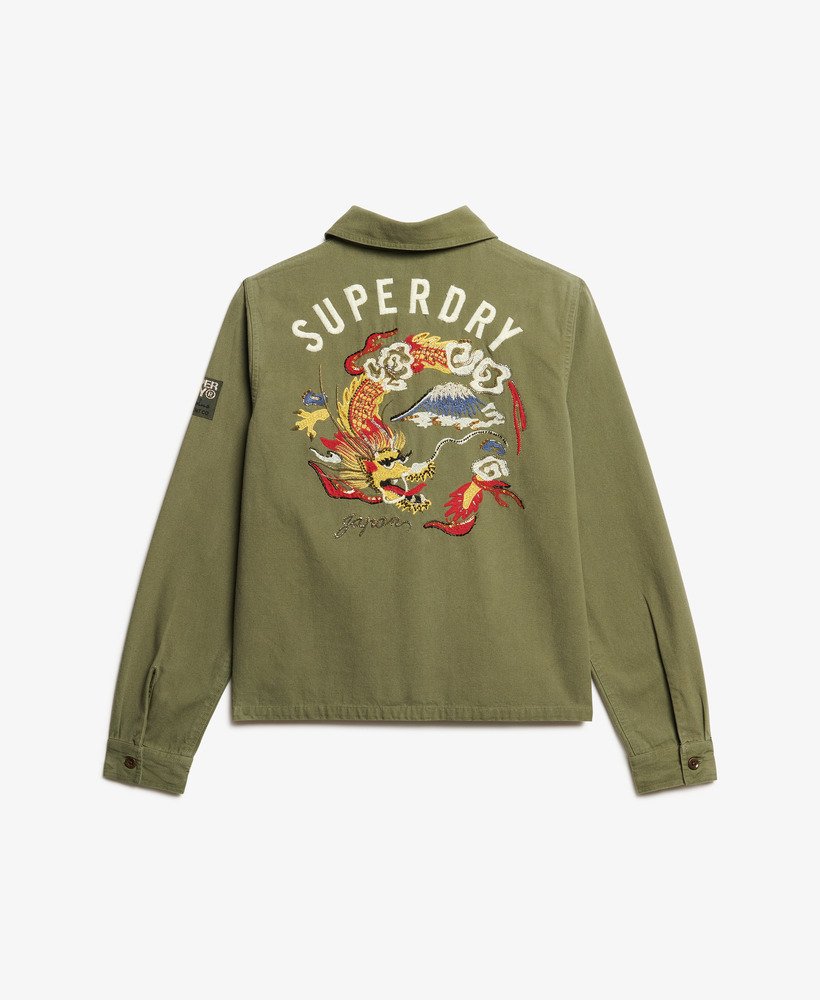 St Tropez Military Shirt | Wild Khaki