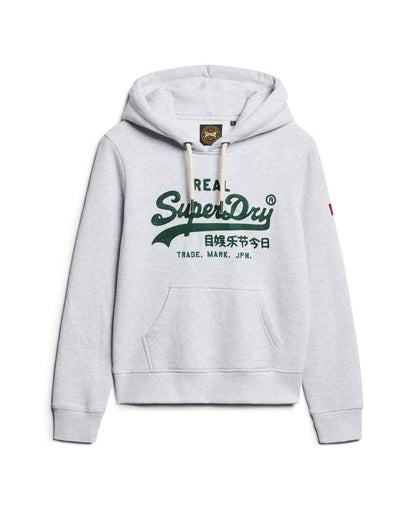 Embroidered Vintage Logo Graphic Hoodie | Ice Marle
