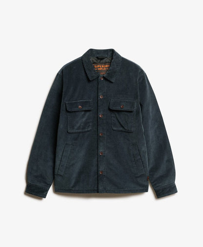 Surplus Cord Quilt Overshirt | Eclipse Navy