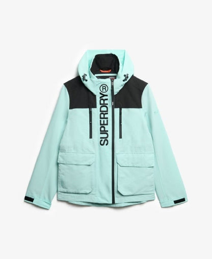 Colour Block Ultimate Windbreaker | Cali Blue/Black