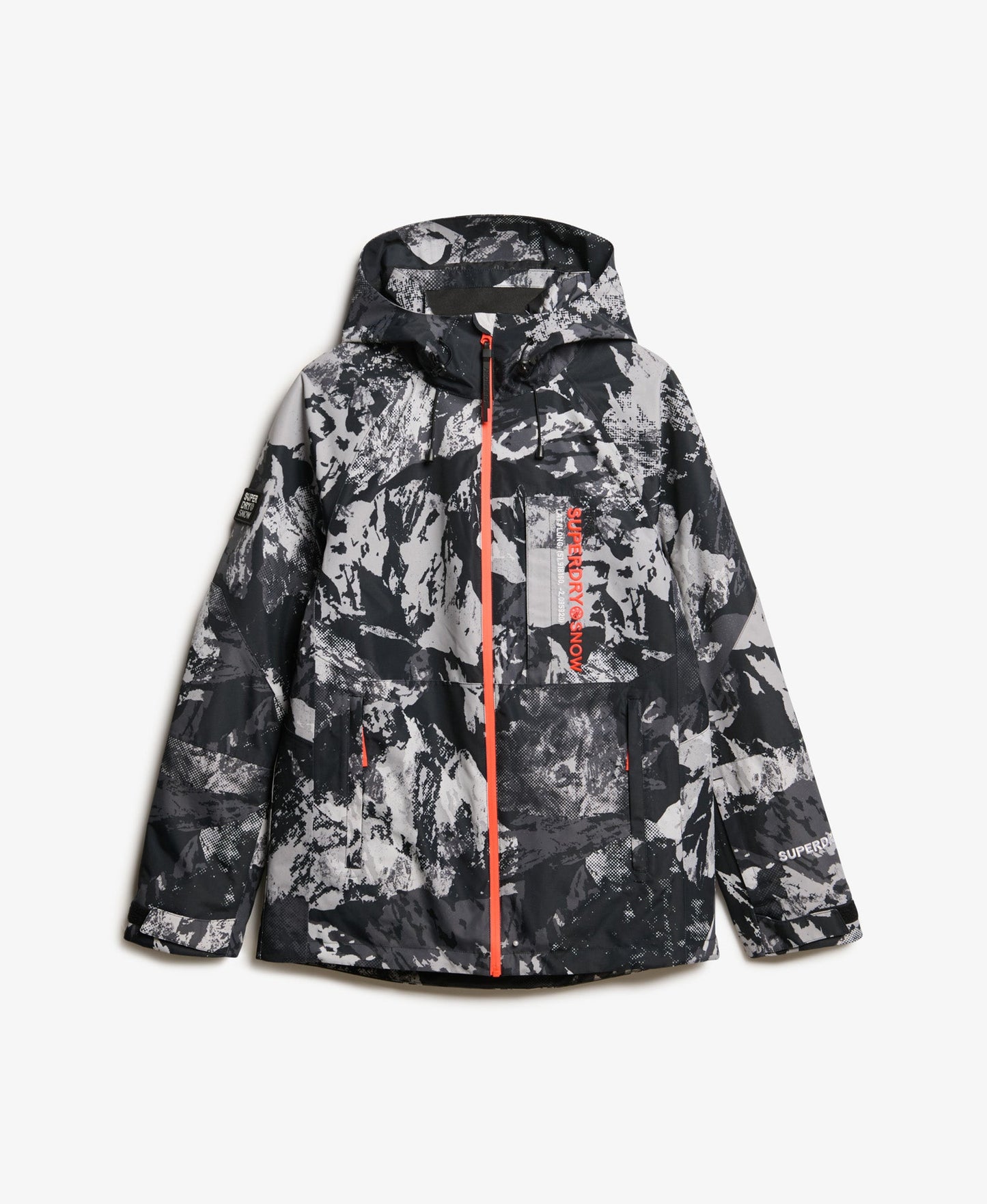 Ski Freestyle Core Jacket | Volcanic Mountain Camo Grey