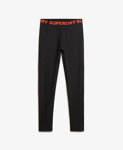 Ski Base Layer Slim Fit Legging | Black