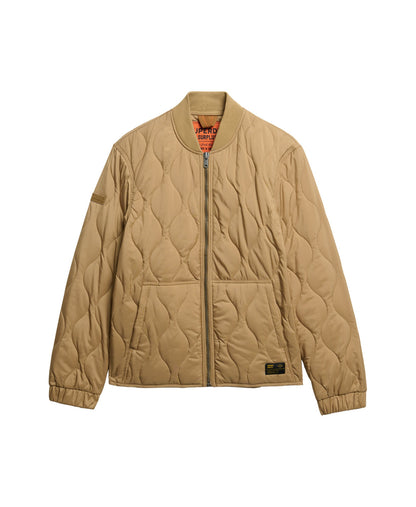 Surplus Quilted Liner Slim Fit Jacket | Classic Tan Brown