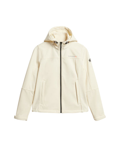 Hooded Classic Trekker Slim Fit Jacket | Off White
