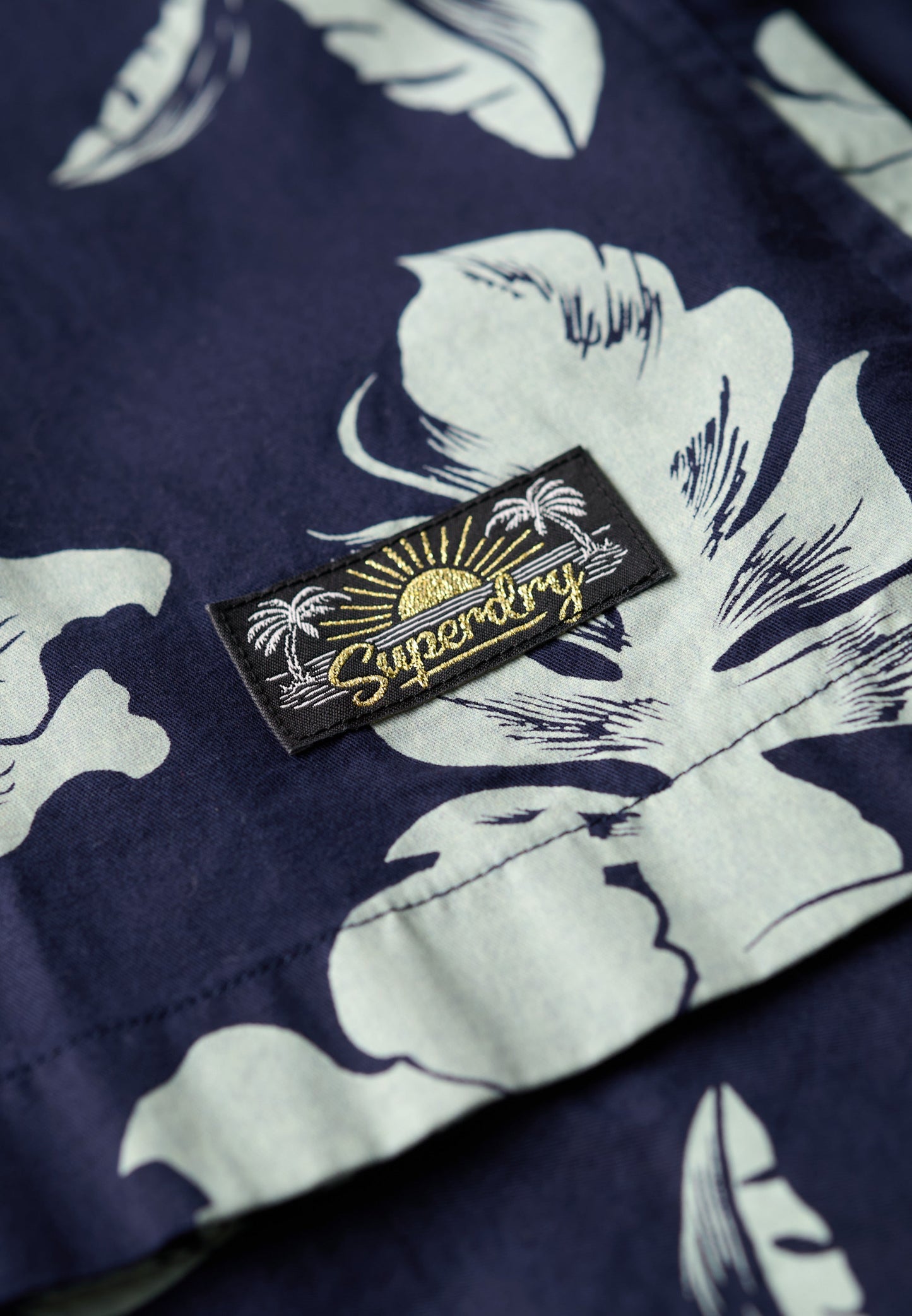 Hawaiian Print Shirt | Chrissy Indigo