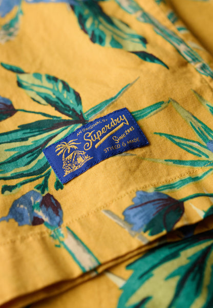 Hawaiian Print Shirt | Hawaiian Yellow