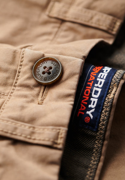 Vintage Slim Fit Chino Short | Desert Beige