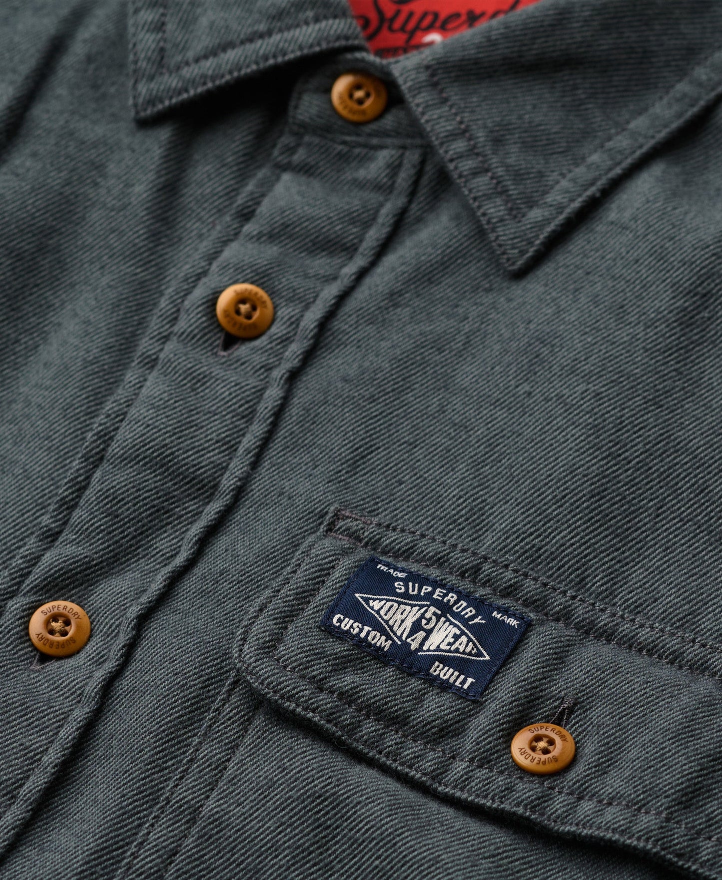 Flannel Workwear Shirt | Balsam Green
