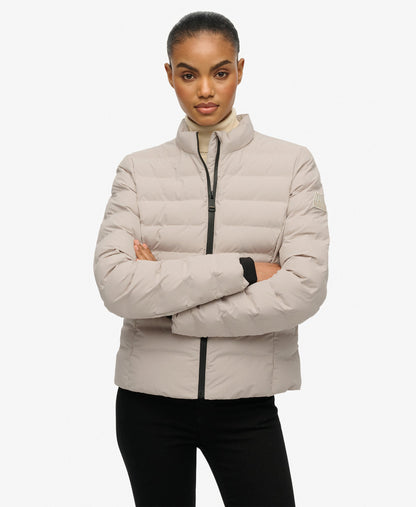 City Fuji Padded Slim Fit Jacket | Chateau Grey
