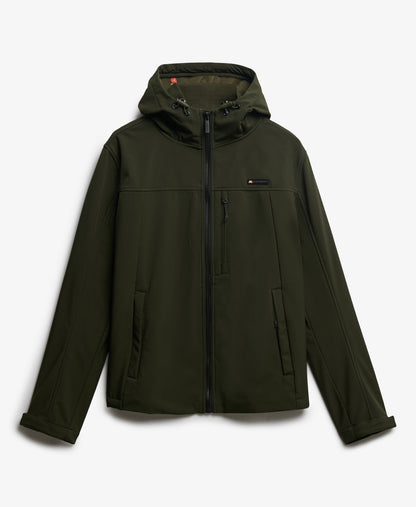 Hooded Soft Shell Trekker Jacket | Surplus Goods Olive Green