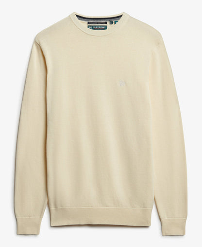 Essentials Cotton Jumper | Classic Cream