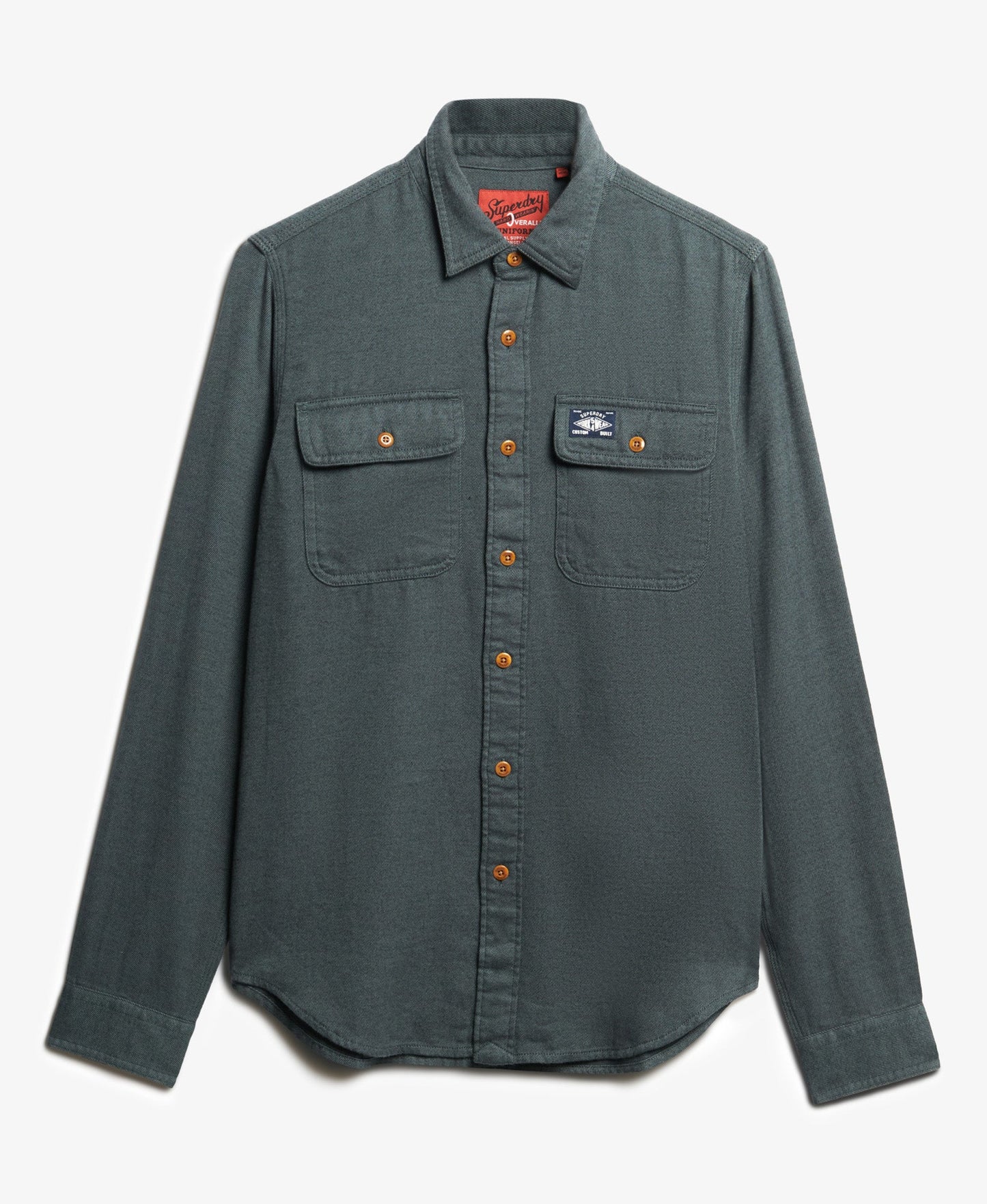 Flannel Workwear Shirt | Balsam Green