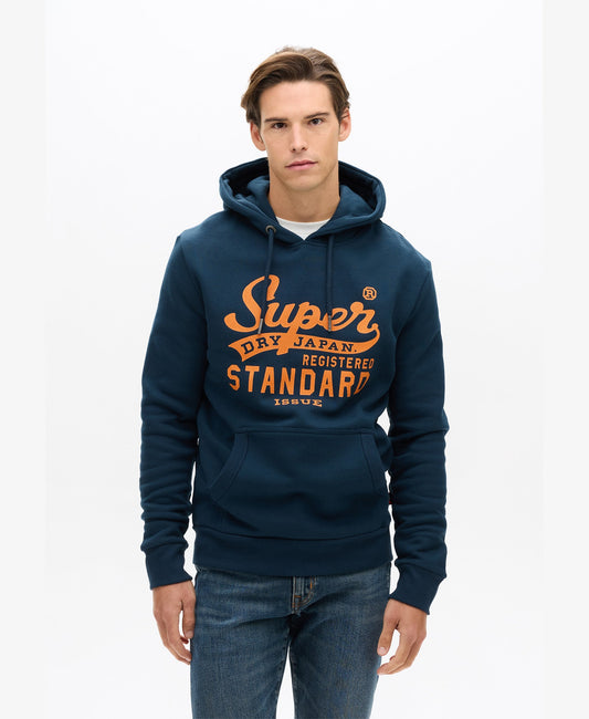 Standard Script Hoodie | Eclipse Navy
