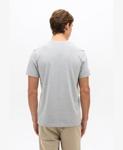 Vintage Logo Fade Tee | Grey Marle