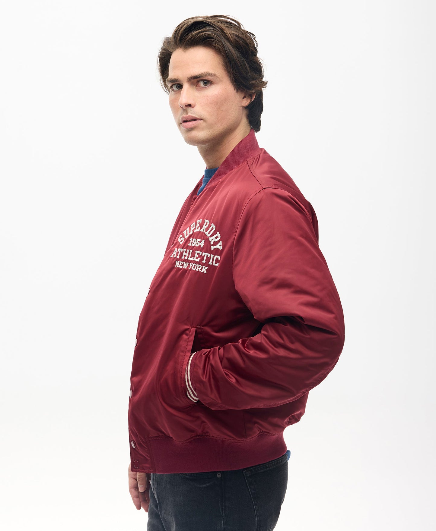 Athletic Varsity Bomber | Stanton Red