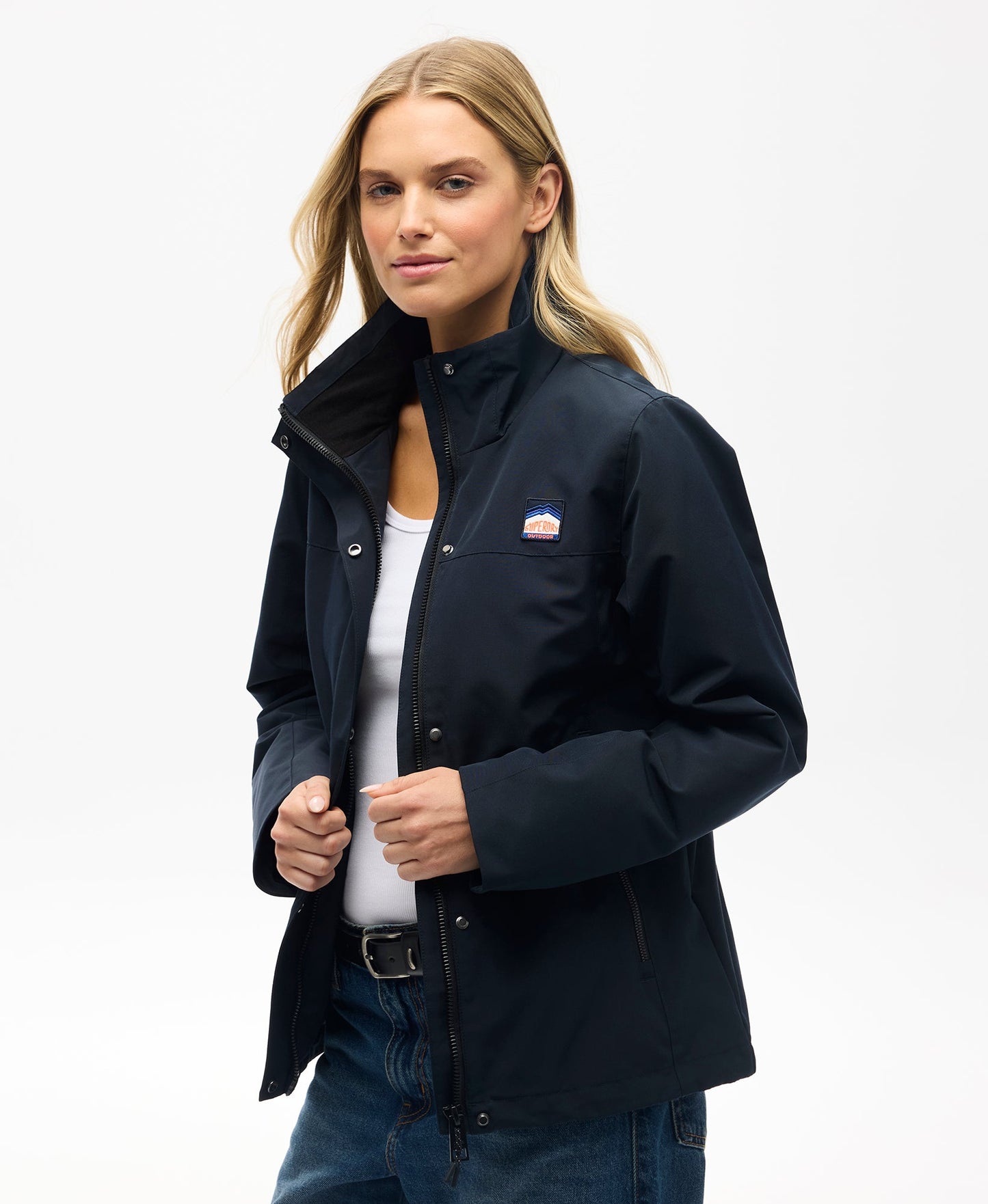 Non Hooded Shell Jacket | Eclipse Navy