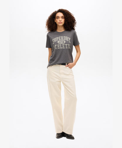 Athletics Tee | Granite Grey Marle