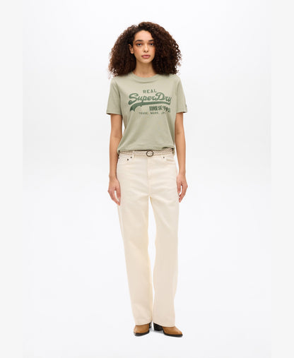 Vintage Logo Relaxed Tee | Seagrass Green