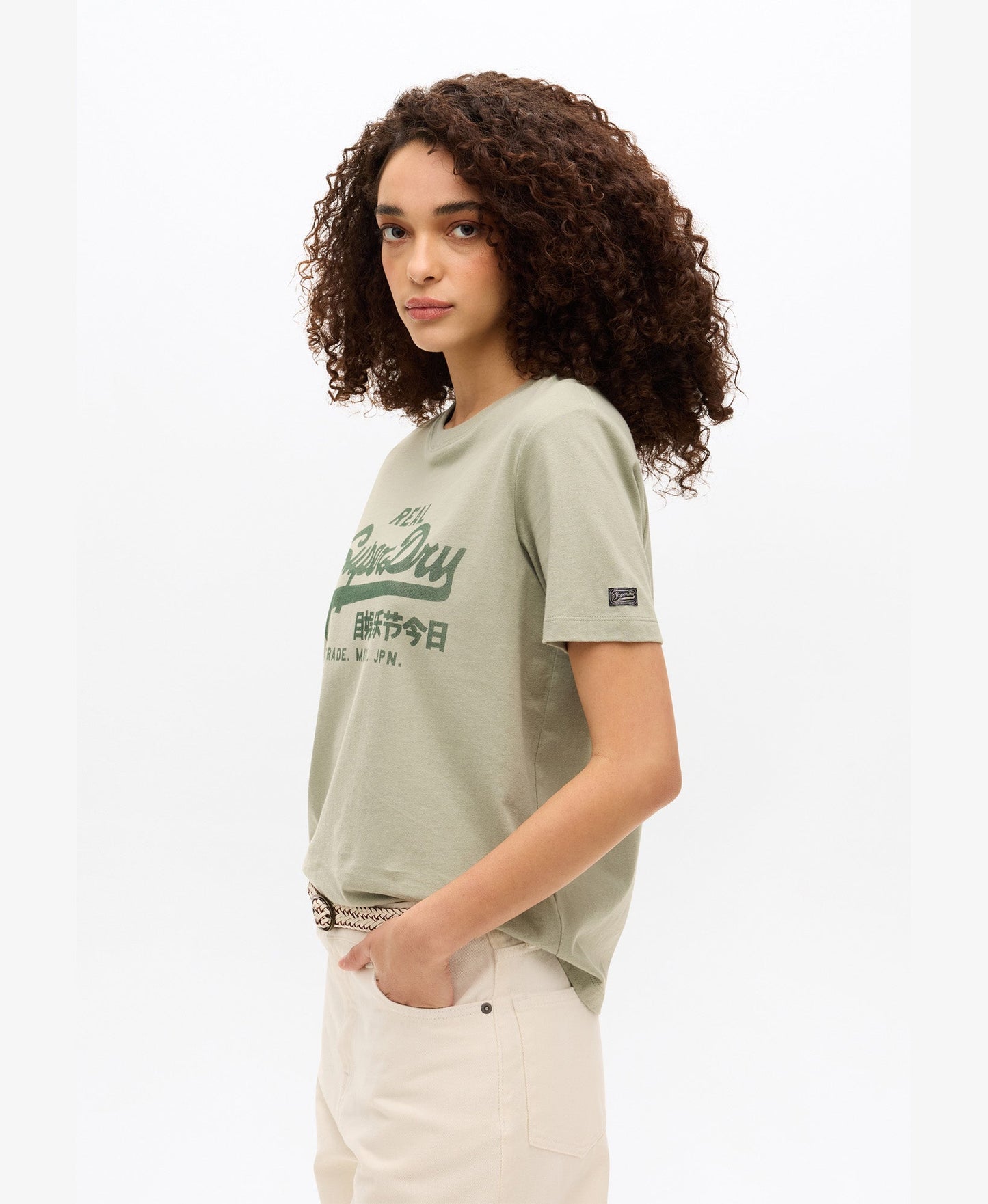 Vintage Logo Relaxed Tee | Seagrass Green