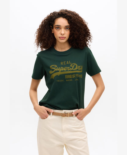 Vintage Logo Relaxed Tee | Enamel Green