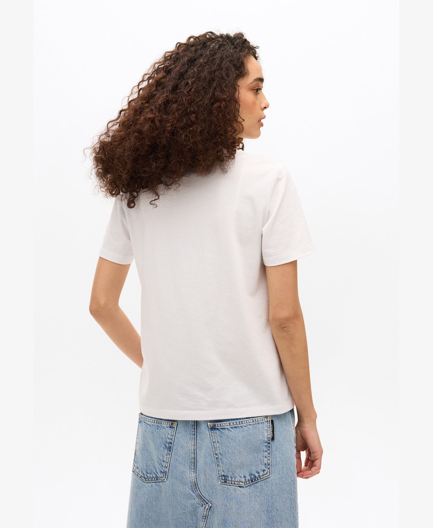 Vintage Logo Relaxed Tee | Optic/Purple